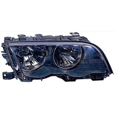Imagen de TYC 20 0013 01 2 Faros derecha H7/H7 para circulación por la sin portalámparas, con electromotor BMW: 3 Coupé, Cabrio