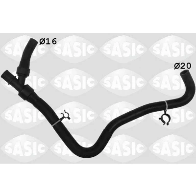 Imagen de SASIC 3404082 Manguitos de Radiador centro izquierda RENAULT: Fluence, MEGANE 3 Grandtour, Coupe