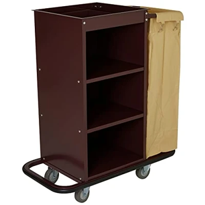 Imagen de Saro AF 260 Carro de Servicio Habitaciones (Metal, 45 x 83 112 cm), Color marrón