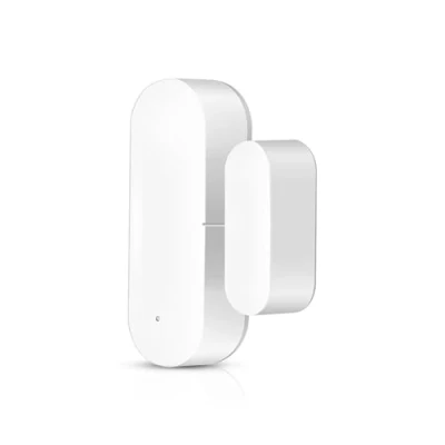 Imagen de Energeeks Sensor Apertura Wifi Inteligente Crepuscular Incorporado Notificaciones Móviles Automatiza tu Hogar al Abrir o Cerrar Puertas/Ventanas App Móvil Conectividad Alexa/Google