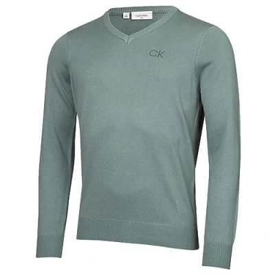 Imagen de Calvin Klein Golf Hombre con Cuello en V Tour Suéter Sabio XXXL