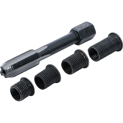 Imagen de BGS 167 Juego de reparación roscas bujías M8 x 1,0 mm 5 piezas