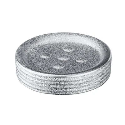 Imagen de Wenko Jabonera Polaris Juwel cerámica Seifenschale Plata