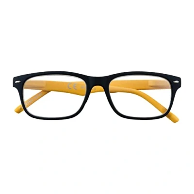 Imagen de Zippo Gafas de lectura, hechas con un marco líneas blandas, ideal para hombres y mujeres, diopter +3.50, subastas amarillas