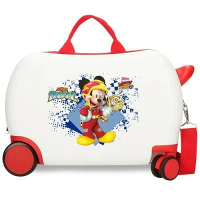 Imagen de Disney Mickey Joy Maleta Infantil Multicolor 41x34x20 cms Rígida ABS Cierre combinación 25L 2,1Kgs 4 Ruedas Equipaje de Mano
