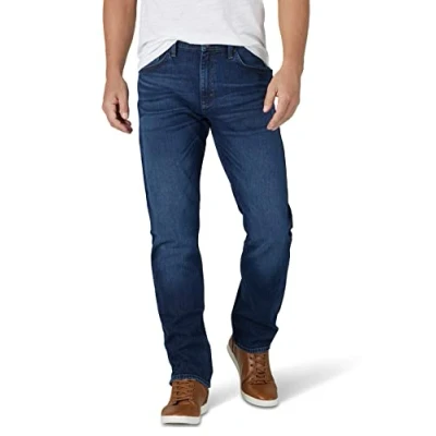 Imagen de Wrangler Authentics Pantalones Vaqueros elásticos de Corte atlético Jeans, Baker, 34W x 30L para Hombre