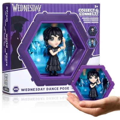 Imagen de WOW! PODS 4D Wednesday Addams School Dance Figura Coleccionable conectable Que explota de su Mundo en el tuyo Exhibición Pared o Estante Juguetes y Regalos No. 495