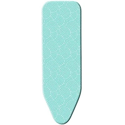 Imagen de Minky Funda elástica para Tabla de Planchar Grande, Espuma, Color Verde Azulado, 122 x 38 cm