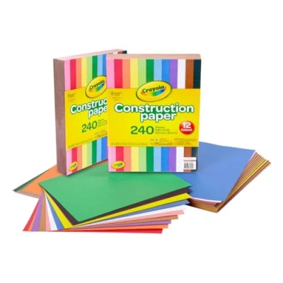 Imagen de Crayola Construction Paper Pad 9&quot;X12&quot; 240 Sheets