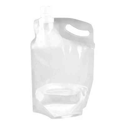 Imagen de VGEBY1 Contenedor de Agua Plegable, 2L Botella Plegable Bolsa elevación Almacenamiento portátil para Acampar al Aire Libre Senderismo