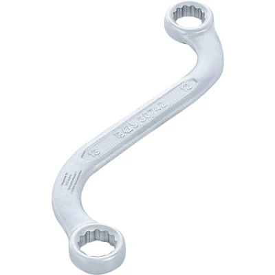 Imagen de BGS 30742 Llave de estrella doble forma S 12 caras x 13 mm