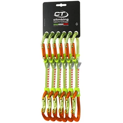 Imagen de Climbing Technology Nimble Fixbar Set Dy Remisión, Adultos Unisex, Verde Naranja, 12 cm