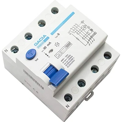 Imagen de GACIA Interruptor FI, 4P, 40 A, 30 mA, tipo B