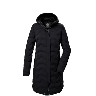 Imagen de killtec Mujer Parka acolchada/parka funcional con capucha KOW 9 WMN QLTD PRK, schwarz, 46, 41806 000