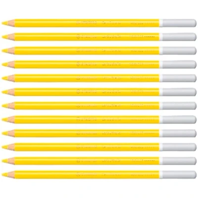 Imagen de Lápiz de Color tiza pastel STABILO CarbOthello Caja con 12 unidades amarillo neutro