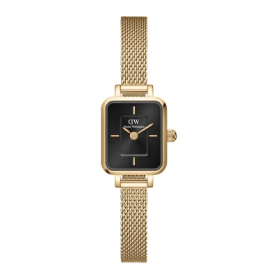 Imagen de Daniel Wellington Quadro MINI ONYX Reloj goldcoloured, Talla: One Size, Gold coloured