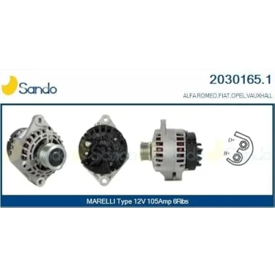 Imagen de CASCO CAL30165GS Alternador 12V 105A OPEL: Astra H Hatchback, Zafira B, GTC, FIAT: Stilo Grande Punto BRAVO 2