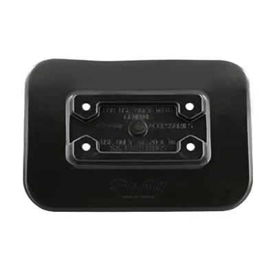 Imagen de Scotty Glue On Pad para Botes Inflables, Negro Cañero de pesca