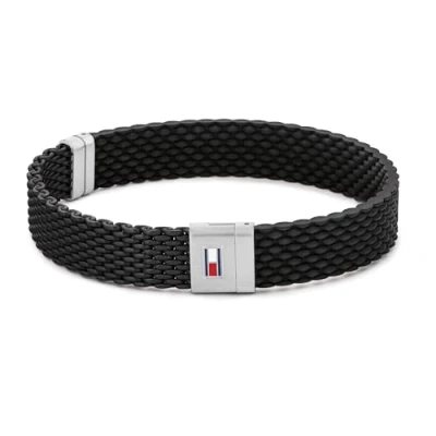 Imagen de Tommy Hilfiger Jewelry Pulsera para Hombre de Silicona en negro o azul