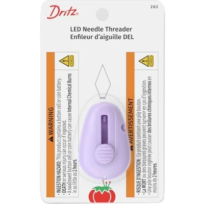 Imagen de Dritz Aguja con luz LED Plástico Threader Green