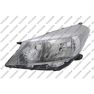 Imagen de PRASCO TY3284804 Faros izquierda H4 cromo sin servomotor para reg. alcance luces TOYOTA: Yaris III Hatchback