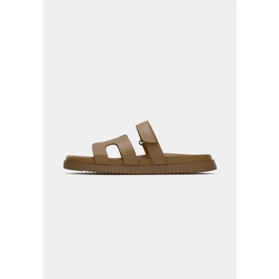 Imagen de Steve Madden Missile Sandalias planas, Mujer, Talla: 37, Cognac Zapatos