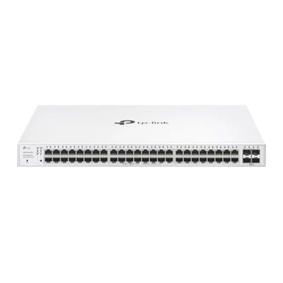 Imagen de TP Link Festa FS352GP Switch PoE+ Gigabit de 52 Puertos, 48 Puertos PoE, 384W, Gestión en la Nube, QoS, Seguridad Avanzada, Ideal para Redes Empresariales Alta Demanda