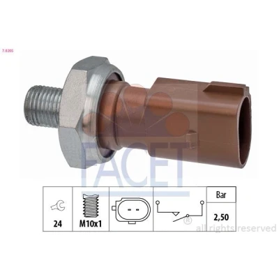 Imagen de Interruptor de presión aceite FACET 7.0205
