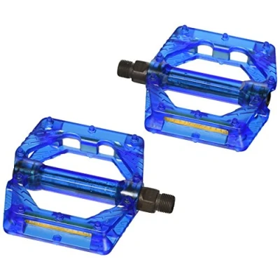Imagen de XLC 2501813607 Pedal de Plataforma PD M16, Unisex, Azul Transparente