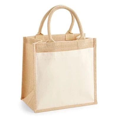 Imagen de Westford Mill W426 Bolsa Midi con Bolsillo de algodón