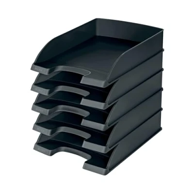 Imagen de Portacorrispondenza Leitz Plus Standard nero mora 5227 02 95 (confezione da 5)