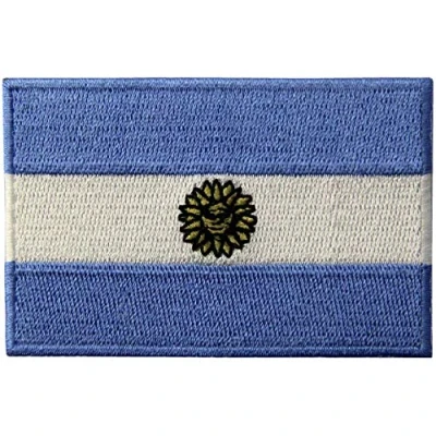 Imagen de Bandera Argentina Parche Bordado de Aplicación con Plancha