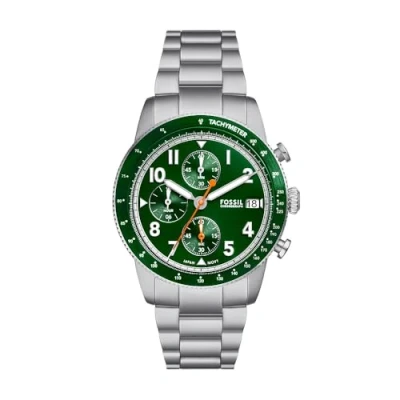 Imagen de Fossil Sport Tourer Watch Cronógrafo silvercoloured, Hombre, Talla: One Size, Silver coloured