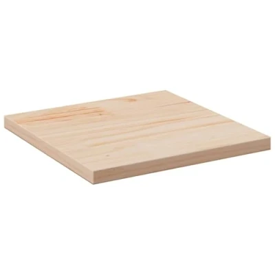 Imagen de vidaXL Tablero de Mesa Cuadrado Madera Maciza Pino 40x40x2,5 cm