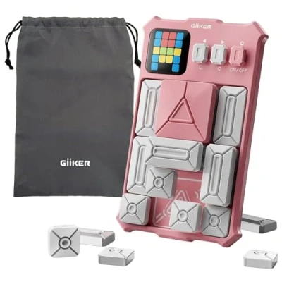 Imagen de Giiker Super Slide Puzzle electrónico Juego de pensamiento magnético Baby Pink
