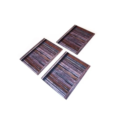 Imagen de Terreno 2D Puentes de Madera para Warmachine &amp; Hordes, Warhammer 40k y Otros Juegos miniaturas RPG.