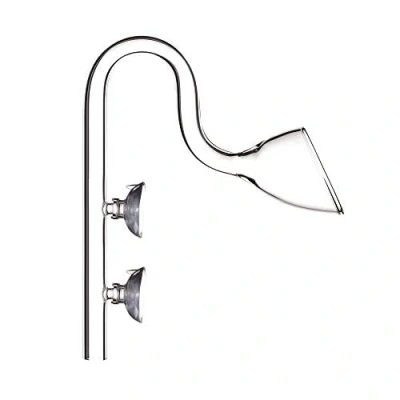 Imagen de FZONE Kits De Tubería Lirio Vidrio para Acuario con Entrada Y Salida Cepillo Sistema Filtro Acuático (Outlet: 17mm)