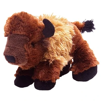 Imagen de Wild Republic Hug&#039;EMS Bisonte, Peluche 18 cm, Multicolor (16267)