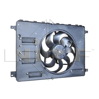 Imagen de NRF 47626 Ventilador de radiador 370 12 280 con bastidor (armazón) unidad control FORD: S Max Mk1, MONDEO 4 Stufenheck,