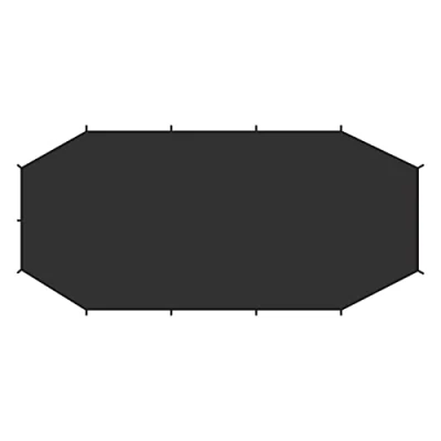 Imagen de Fjällräven Endurance 4 Footprint Black Tent accessory