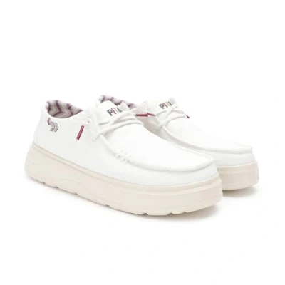 Imagen de WALK IN Pitas Natal Mocasines de Mujer Náuticos Casual Zapatillas Verano Zapatos Casuales y Cómodos Calzado Blanco 40