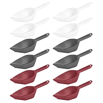 Imagen de Westmark Palas para hornear, pesar, rellenar, 12 unidades, 3 colores, capacidad de llenado: 55 ml, plástico, color blanco/rojo/antracita, 908922E6