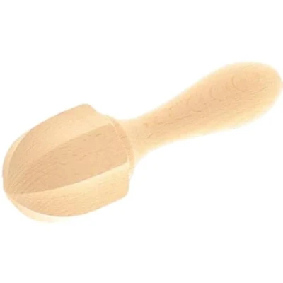 Imagen de teemando® exprimidor de limones madera, forma redonda, 15 cm, para cítricos