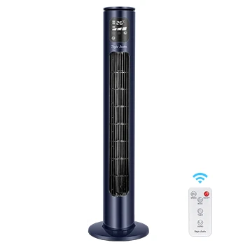 Imagen de Taylor Swoden Ventilador de torre con mando a distancia, pantalla LED, 102cm, temporizador 24 horas, 3 velocidades, modos funcionamiento. silencioso y oscilación 70