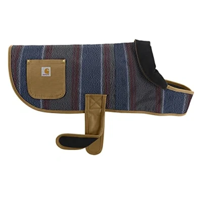 Imagen de Carhartt Gear P0000468 Sherpa Abrigo aislante para perro, tamaño mediano, manta de sombra a rayas