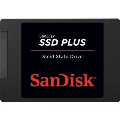 Imagen de SanDisk SSD Plus de 2 TB 2.5&quot;, SATA III SSD, velocidad lectura con hasta 545 MB/s, 450 MB/s escritura, Fácil actualización para arranque, apagado y carga