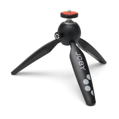 Imagen de JOBY HandyPod 2, Trípode de Mesa con Rótula Bola, Portátil, para Móviles, Smartphones, Cámaras Acción y Mirrorless o Dispositivos hasta 1.0Kg, Negro