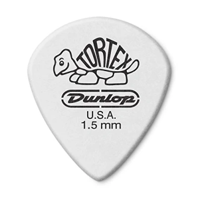 Imagen de JIM DUNLOP Púas Tortex White Jazz III 1,50mm Saco de 12