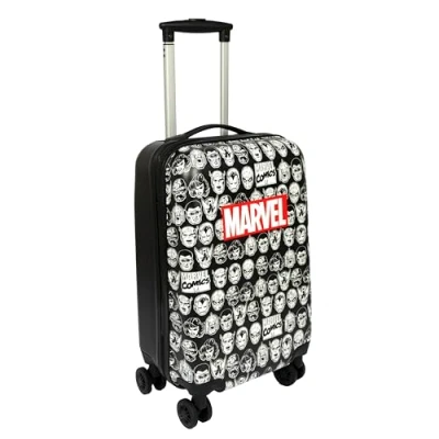 Imagen de Undercover Maleta de Viaje Marvel Comics con Ruedas Dobles Cerradura TSA 1 Compartimento Correas tensión Cremallera