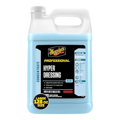 Imagen de Meguiar&#039;s Detailer Hyper Dressing 3.79L D700 para Todas las Superficies Interiores y Exteriores, Plástico, Vinilo Goma, 1 Gallon